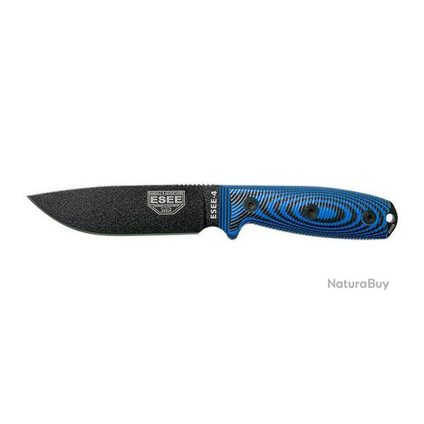 ESEE-4 - Lame Noire - Bleu/Noir