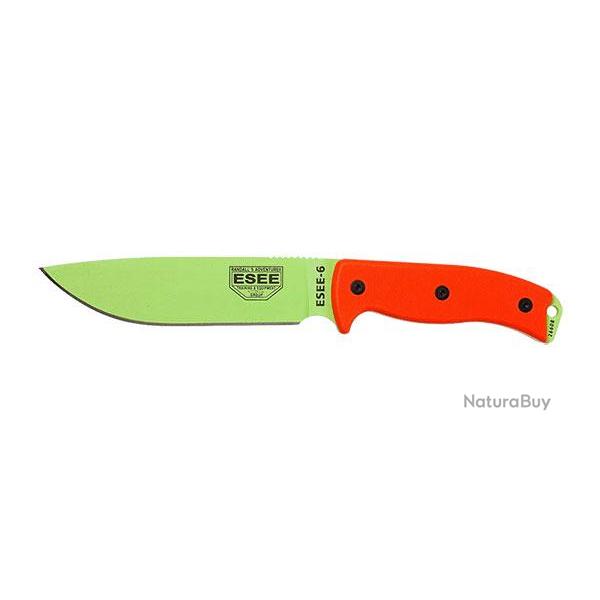 ESEE-6 - Lame Venom Green - Orange