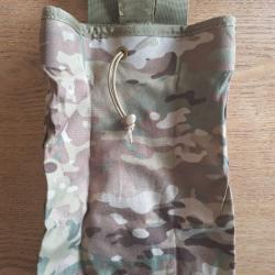 dump pouch mil tec multicam
