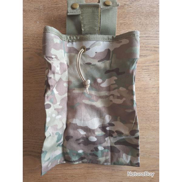 dump pouch mil tec multicam
