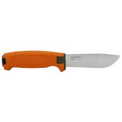 Morakniv Amberg Fullflat Hunting (S) Inox - Olive Green/Burnt Orange