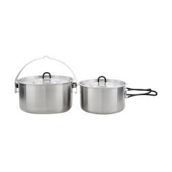 Tatonka KETTLE II SET - ACIER INOX - TATONKA - R&eacute;f: TK4107000