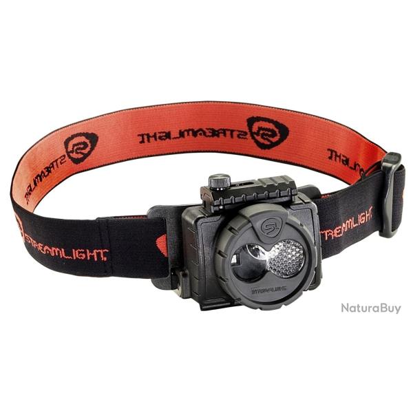 Streamlight Lampe frontale Streamlight double clutch USB - avec Cordon USB - Noir - R�f: KC61601