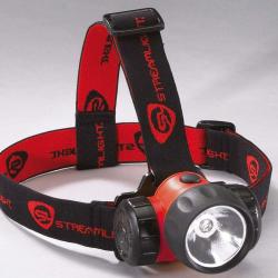 Streamlight Lampe frontale haz-lo +strap caoutchouc Orange - Atex - R&eacute;f: KC61250