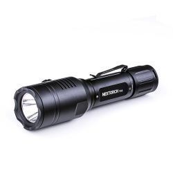 Nextorch Lampe tactique T53 - LED Blanche / Rouge / Verte - Rechargeable USB-C - IPX7 - R&eacute;f: NEXT53