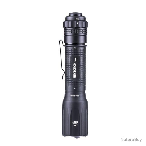 Nextorch Lampe tactique TA30W - 1500Lm Blanc chaud - Rechargeable - IPX8 - R�f: NEXTA30W