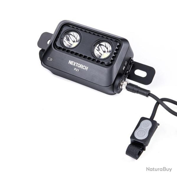 Nextorch Lampe pour boucliers - 3000Lm - Rechargeable ( 21700) - IPX8 - R�f: NEXP21