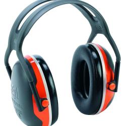 3M Peltor Casque peltor x4a - Noir/Orange fluo - R&eacute;f: IDX4AOR