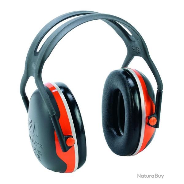 3M Peltor Casque peltor x4a - Noir/Orange fluo - R�f: IDX4AOR