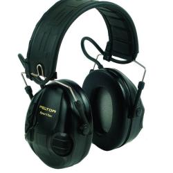 3M Peltor Casque anti-bruit 3M(TM) Peltor(TM) sporttac(TM) - Coquilles Noires/Rouges - R&eacute;f: ID16H210