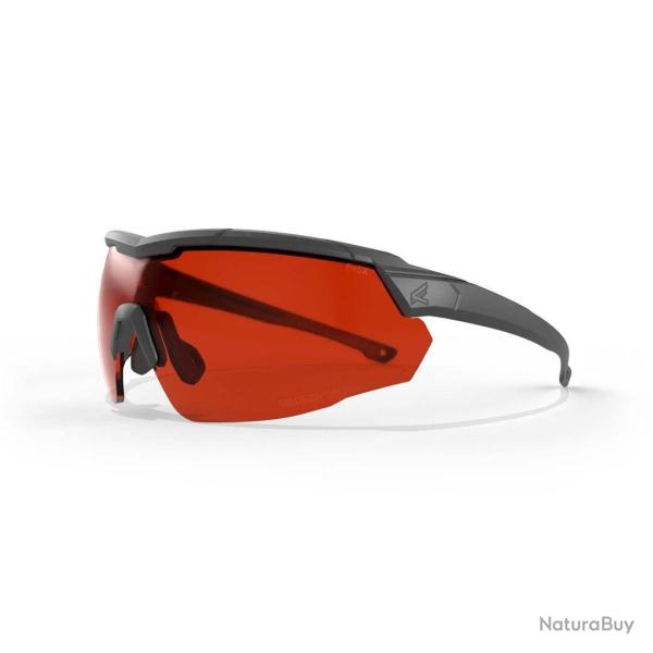 Edge Tactical LUNETTES EDGE TACTICAL ARC LIGHT - NOIRE - PROTECTION LASER VERT - R�f: ETAL14L3