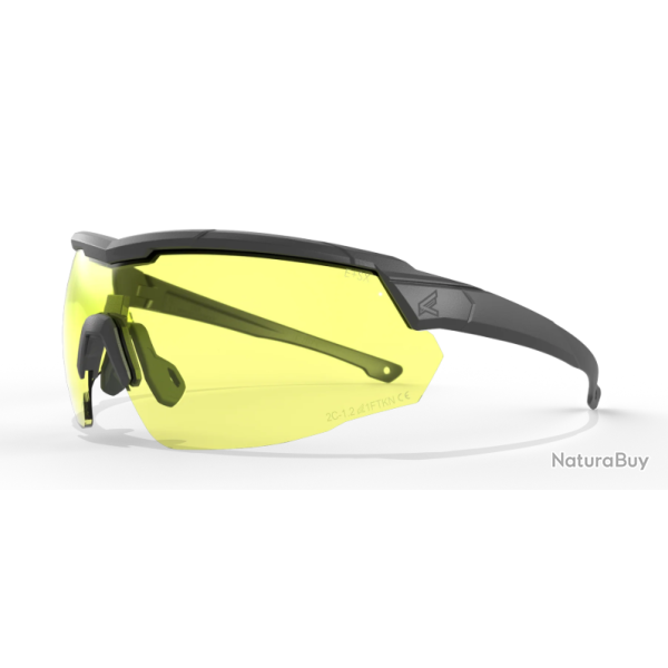 Edge Tactical LUNETTES EDGE TACTICAL ROLLING THUNDER - NOIRE - JAUNE - R�f: ETRT12