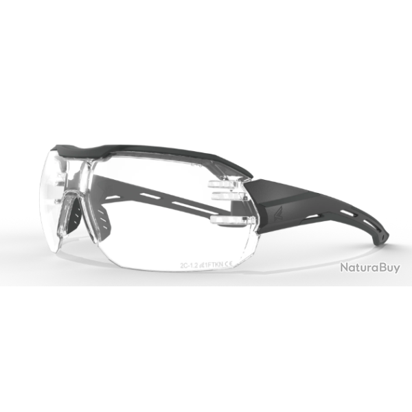 Edge Tactical LUNETTES EDGE TACTICAL KABRU - NOIRE - INCOLORE - R�f: ETXKB111