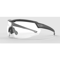 Edge Tactical LUNETTES EDGE TACTICAL ROLLING THUNDER - NOIRE - INCOLORE - R&eacute;f: ETRT11