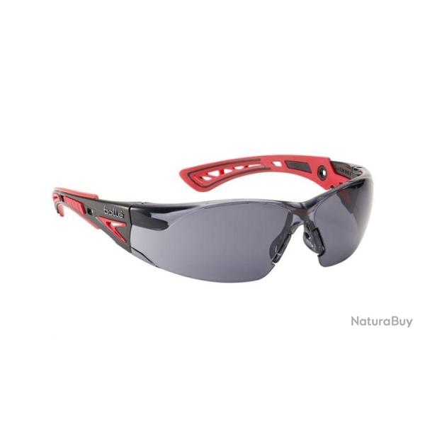 Boll� Safety Lunettes Boll� Safety rush+ Oculaires fum�s platinum - R�f: BORUSHPPSF