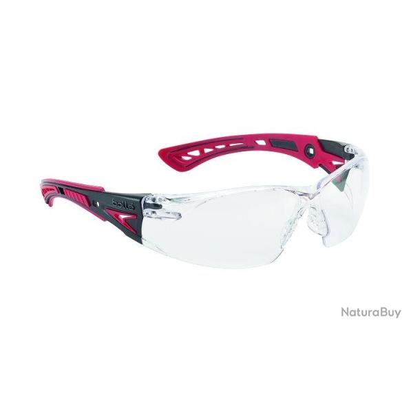 Boll� Safety Lunettes Boll� Safety rush+ Oculaires Incolore platinum - R�f: BORUSHPPSI