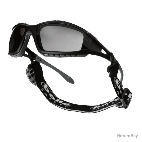 Boll� Safety Lunettes Boll� tracker fum�e + bandeau - R�f: BOTRACPSF