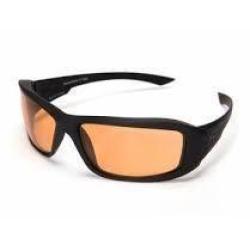 Edge Tactical Lunettes Edge Tactical Hamel Monture Noire - Orange - R&eacute;f: ETXH614