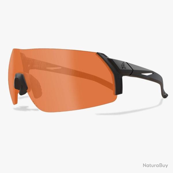 Edge Tactical Lunettes Edge Tactical Urgent Fury Monture noire - Orange - R�f: ETUF14