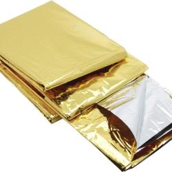 Couverture de survie aluminis&eacute;e - R&eacute;f: BPLR062