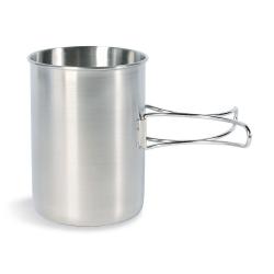 Tatonka HANDLE MUG - Tasse gradu&eacute;e avec poign&eacute;e pliante Tatonka - 850ml - Acier inox - R&eacute;f: TK407400