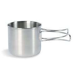 Tatonka HANDLE MUG - Tasse gradu&eacute;e avec poign&eacute;e pliante Tatonka - 500ml - Acier inox - R&eacute;f: TK407200