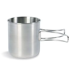 Tatonka HANDLE MUG - Tasse gradu&eacute;e avec poign&eacute;e pliante Tatonka - 600ml - Acier inox - R&eacute;f: TK407300