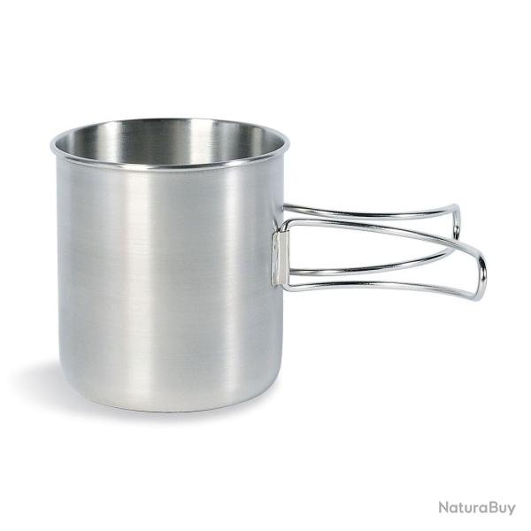 Tatonka HANDLE MUG - Tasse gradu�e avec poign�e pliante Tatonka - 600ml - Acier inox - R�f: TK407300