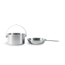 Tatonka KETTLE - Casserole avec po&ecirc;le int&eacute;gr&eacute; Tatonka - 1.6L - Acier inox - R&eacute;f: TK4002000