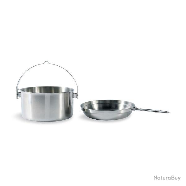 Tatonka KETTLE - Casserole avec po�le int�gr� Tatonka - 2.5L - Acier inox - R�f: TK4003000