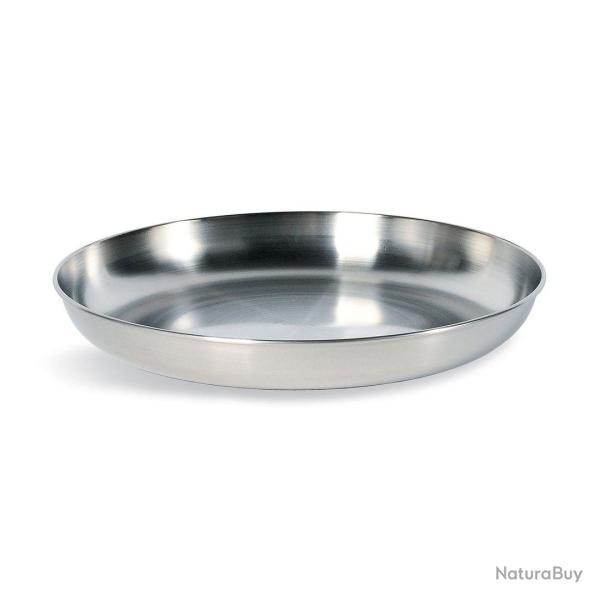 Tatonka LARGE PLATE - Assiette Tatonka - 23 cm de diam�tre - Acier inox - R�f: TK4030000