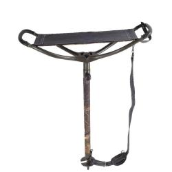 Januel Canne si&egrave;ge avec une assise large en couleur Camo - avec Bretelle - R&eacute;f: JA40114