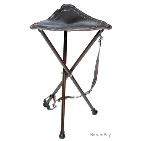 Januel Tr�pied m�tal dessus croute Marron haut 65 cm - R�f: GOF40030