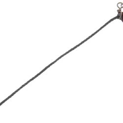 Lacet &agrave; palombe court avec mousqueton