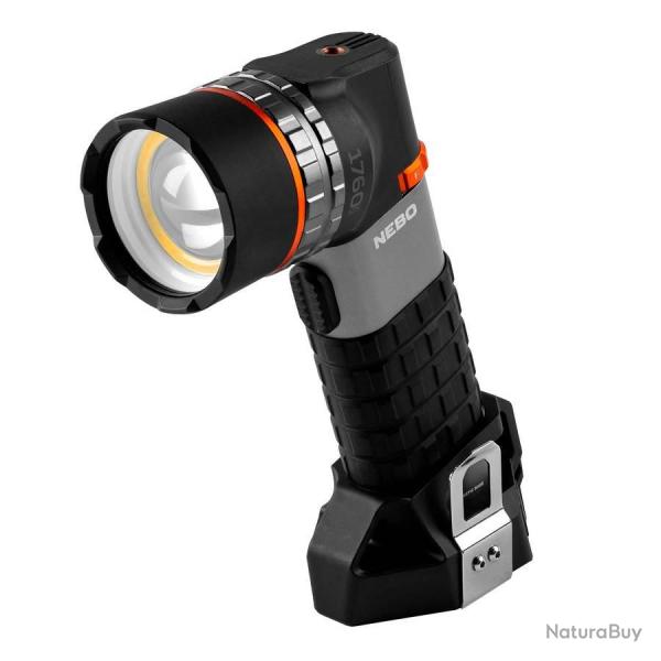 Nebo luxtreme sl100 - lampe torche projecteur led rechargeable 280 lumens