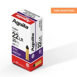 BOITE DE .22LR COLIBRI 20GR X500 - AGUILA