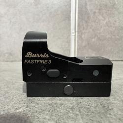 Point rouge BURRIS Fastfire III + Montage pour rail 21 mm type Weaver