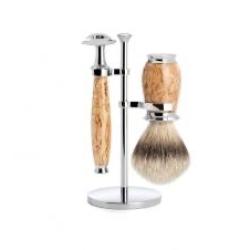 SET 3 P. MUHLE purist bouleau s&eacute;curit&eacute; pur argent&eacute;