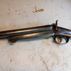 fusil a chiens cal 16/65 Husqvarna vapenfabrik cat&eacute;gorie D