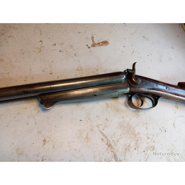 fusil a chiens cal 16/65 Husqvarna vapenfabrik cat�gorie D