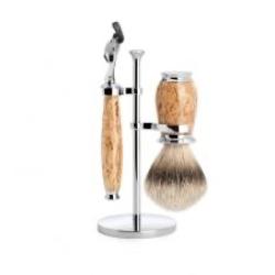 SET 3 P. MUHLE PURIST BOULEAU FUSION PUR ARGENTE