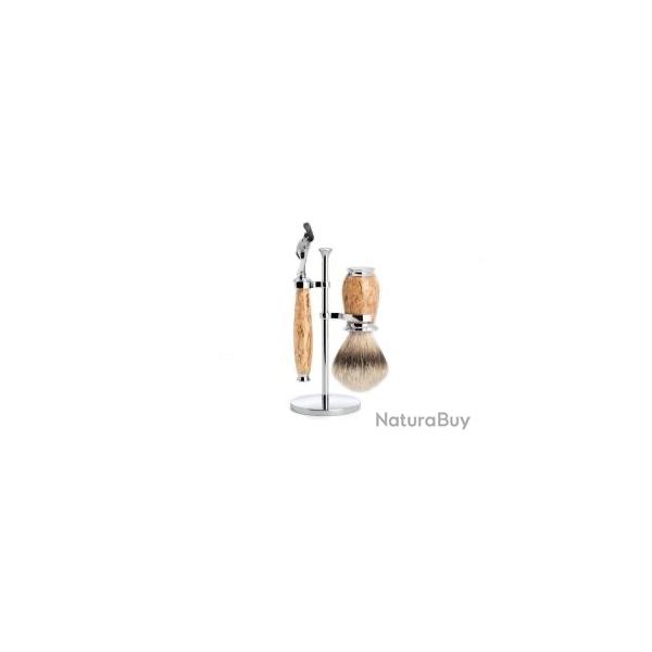 SET 3 P. MUHLE PURIST BOULEAU FUSION PUR ARGENTE