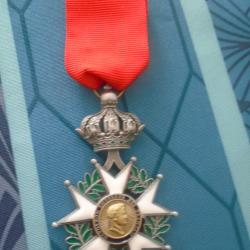 Medaille militaire second empire l&eacute;gion d'honneur Napol&eacute;on III