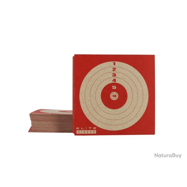 Cibles - Elite Airgun - 10x10 cm x100
