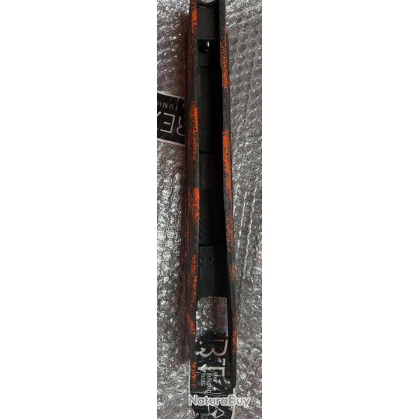 ENSEMBLE CROSSE ET DEVANT FBT UNIC CARBONE NOIR/ORANGE POUR MARAL / BAR 4X
