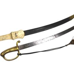TRES RARE SABRE BRIQUET COMPLET - FABRICATION PARIS