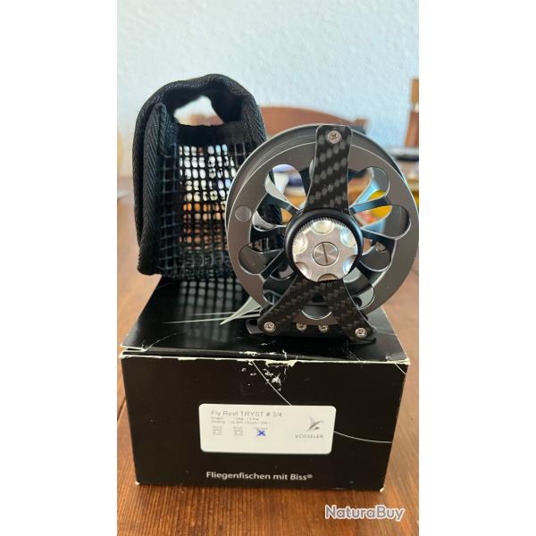 moulinet vosseler tryst 3/4 Carbone