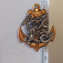 Insigne du 8&egrave;me r&eacute;giment parachutiste d'infanterie de marine (8&egrave;me RPIMa) - Delsart