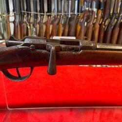 FUSIL D'INFANTERIE CHASSEPOT/GRAS, TRANSFORM&Eacute; EN CALIBRE 24.