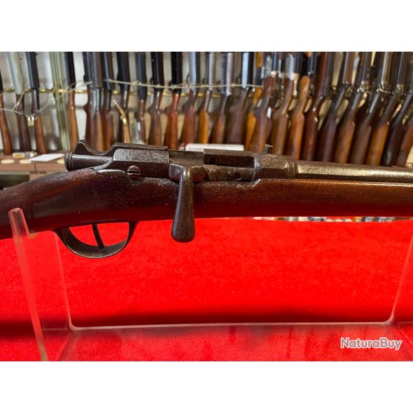 FUSIL D'INFANTERIE CHASSEPOT/GRAS, TRANSFORM� EN CALIBRE 24.